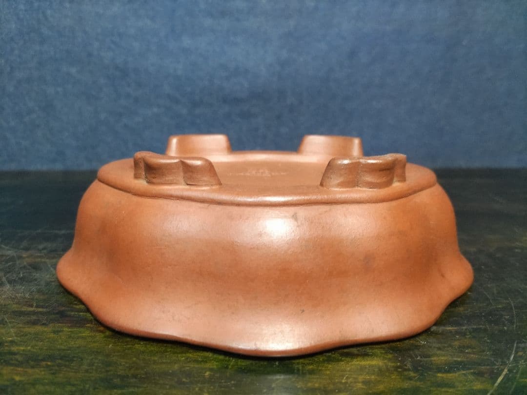 盆栽鉢　　中国宜興　希少品　　複数落款　　早い者勝ち