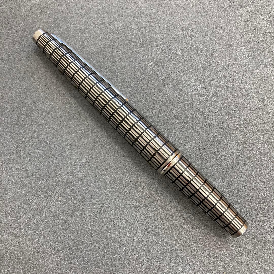 PILOT パイロットELITE エリート 万年筆 格子柄18K 750 / F