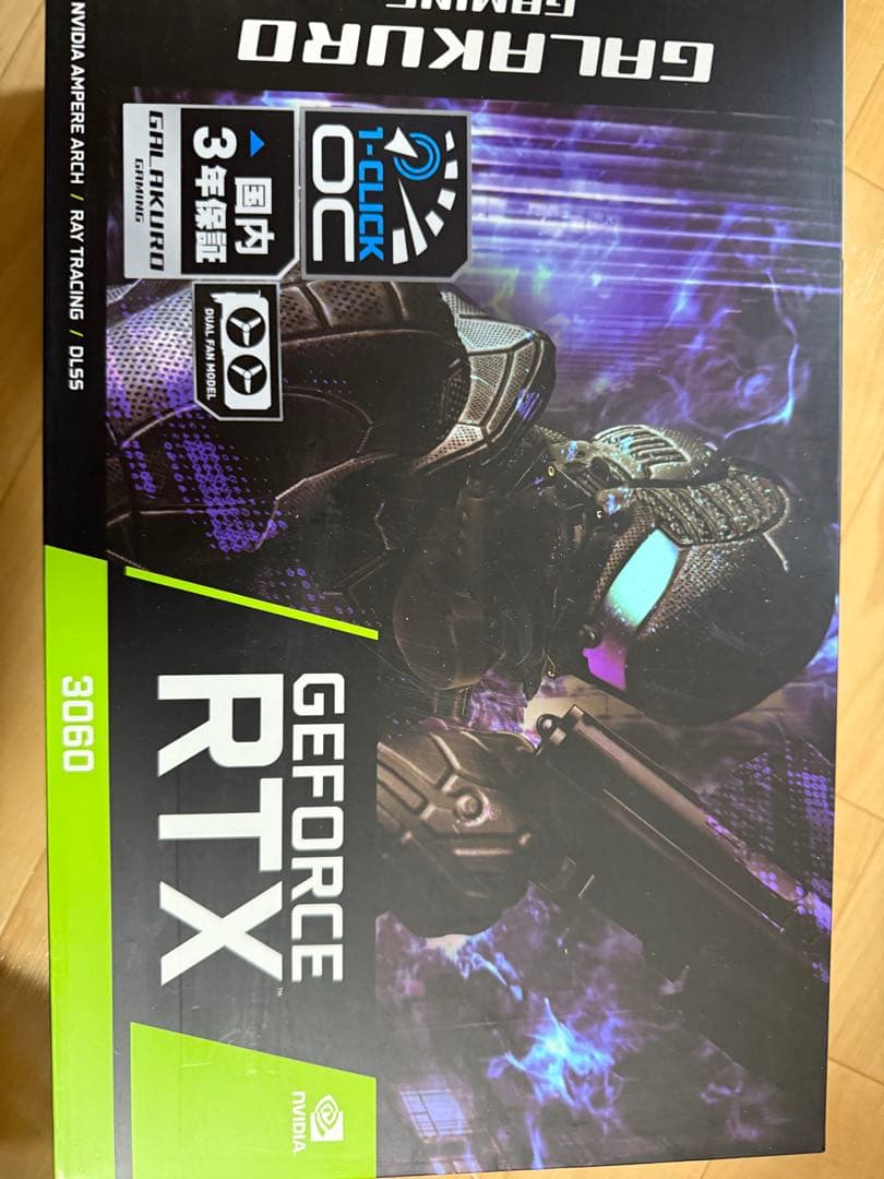 GALAKURO GeForce RTX グラフィックボード RTX3060