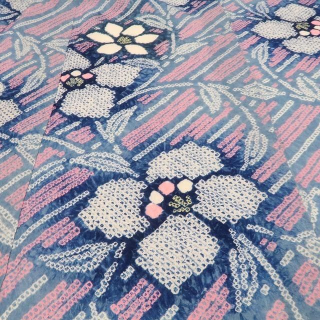 Raychel mama 新品 有松鳴海絞り 夏着物 高級浴衣 6056