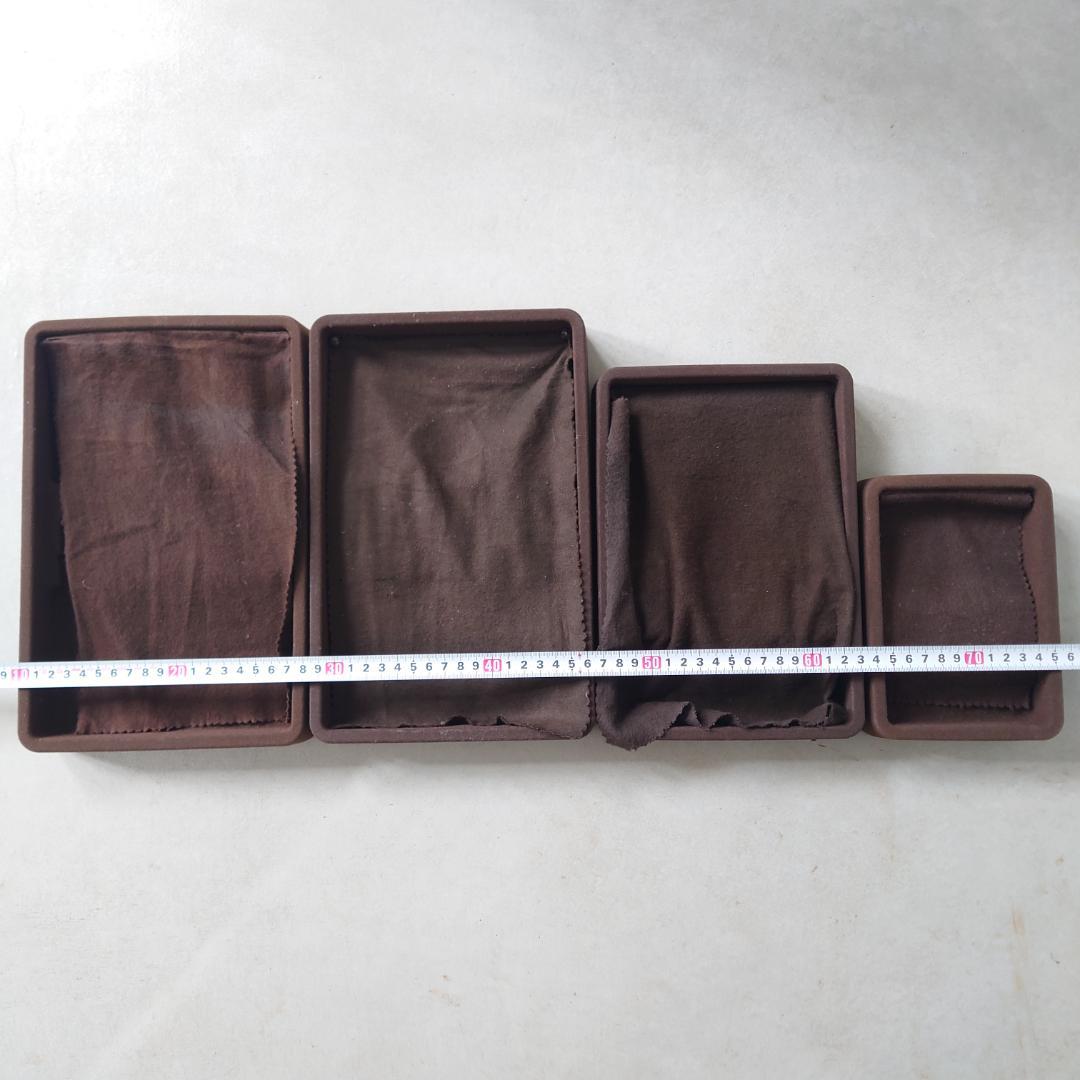 希少 クリストフル カトラリー収納 変色防止用ケース 4点