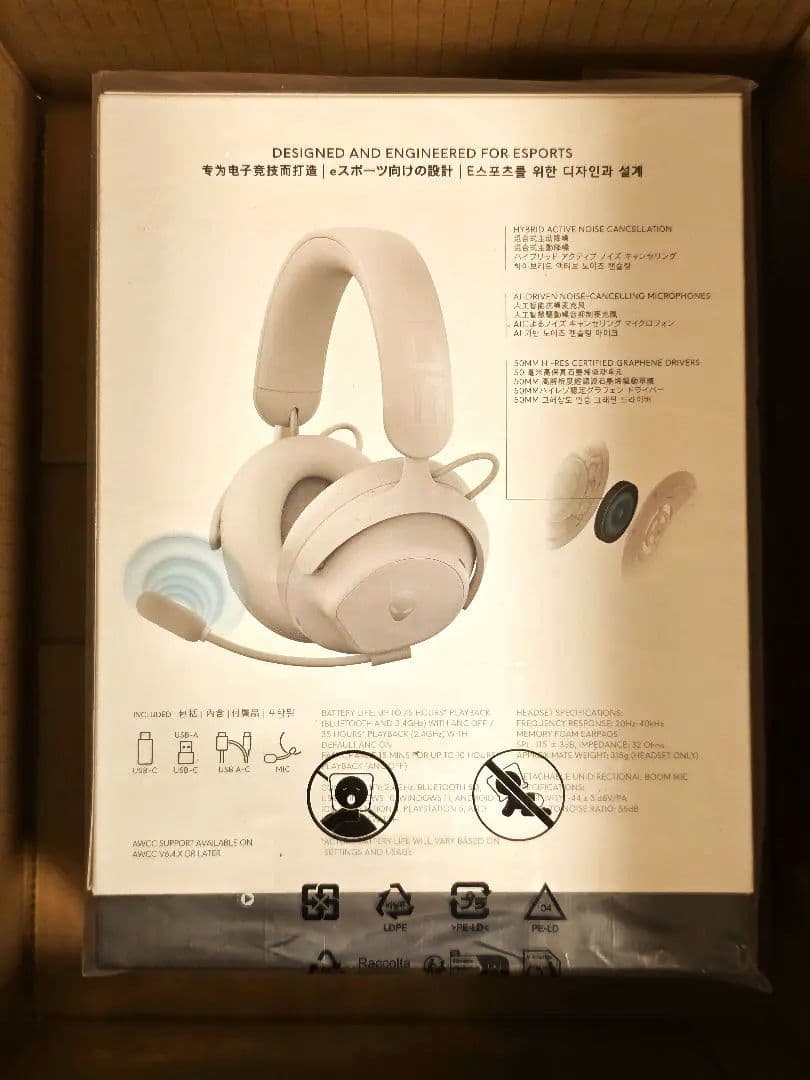新品　ALIENWARE PRO WIRELESS GAMING HEADSET