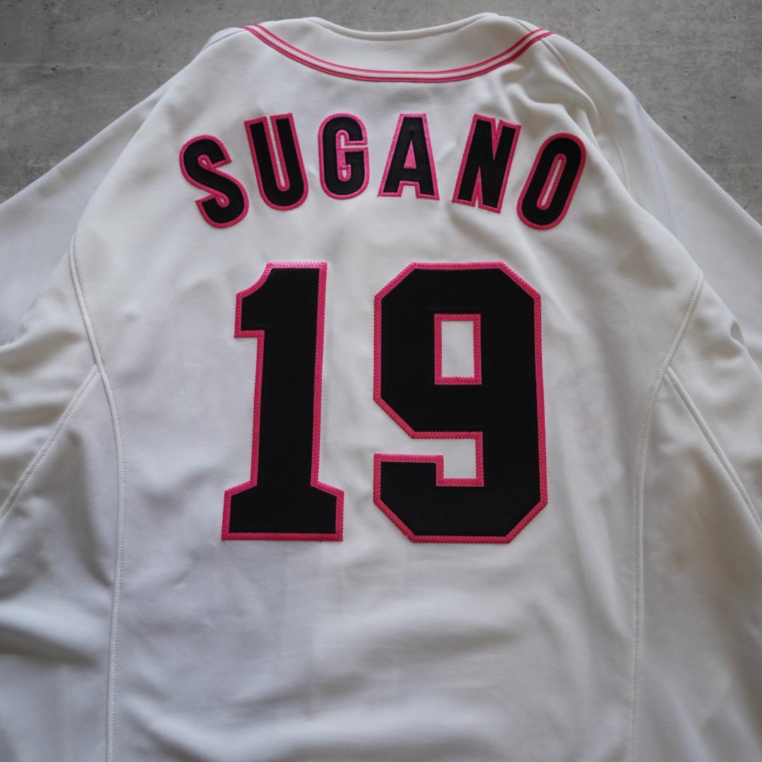 2013 adidas 読売ジャイアンツ　巨人 菅野智之　ピンクユニフォーム