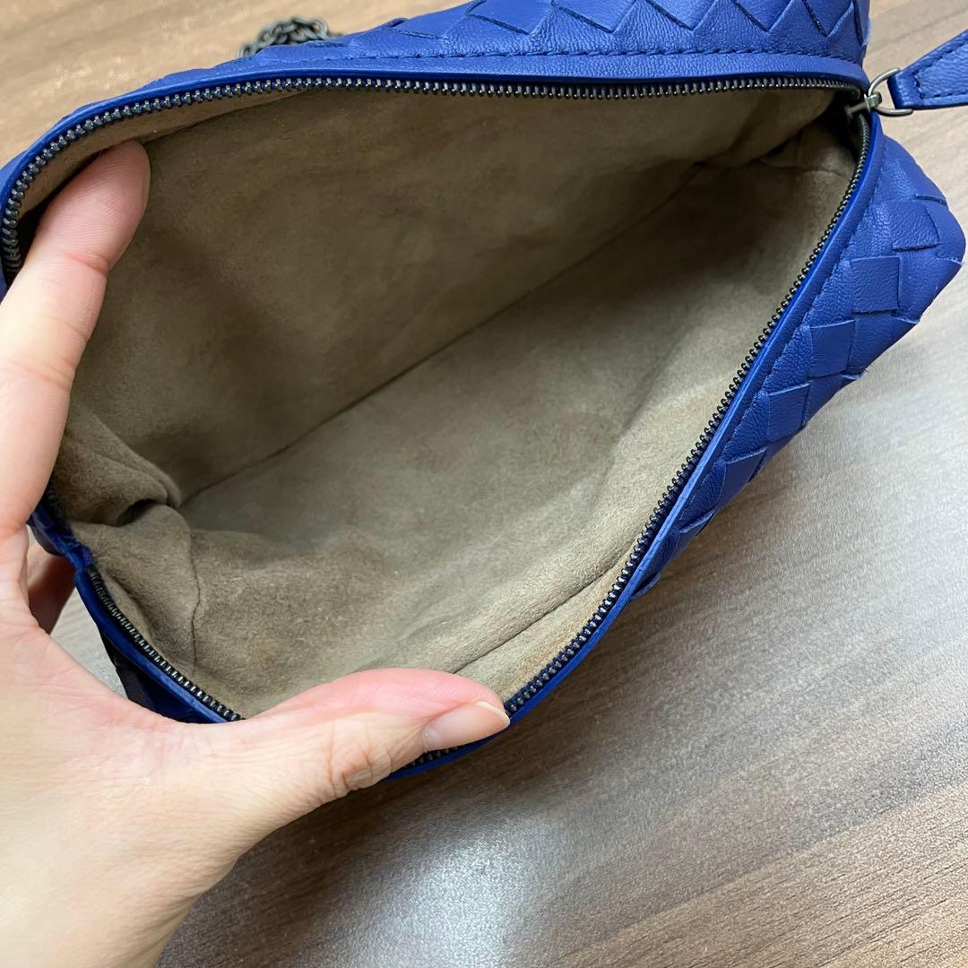 BOTTEGA ボッテガ・ヴェネタ イントレチャート チェーンショルダー