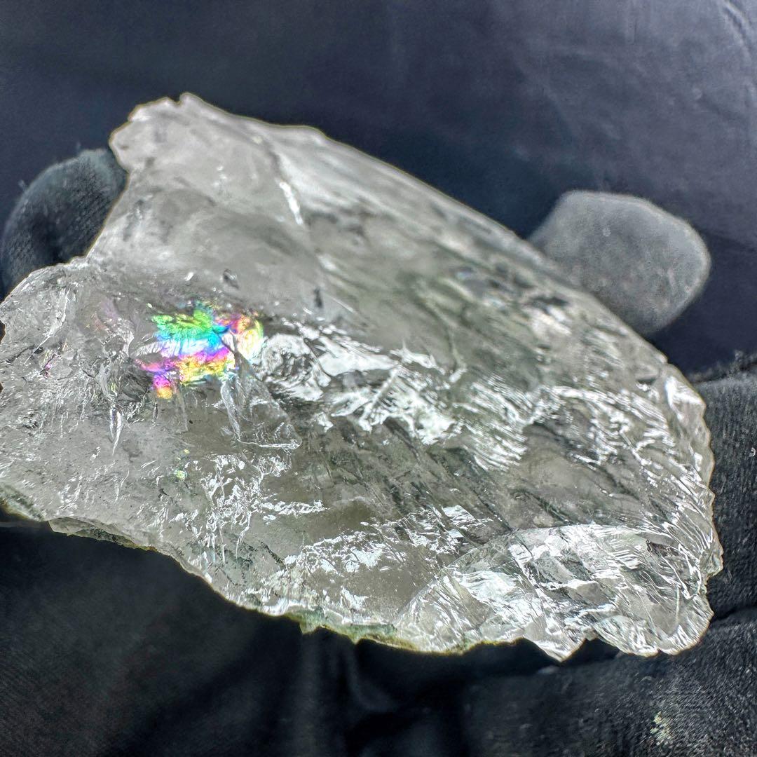 ヒマラヤ水晶レインボー☆フリーフォームアイリスクォーツ クリスタル原石A1479