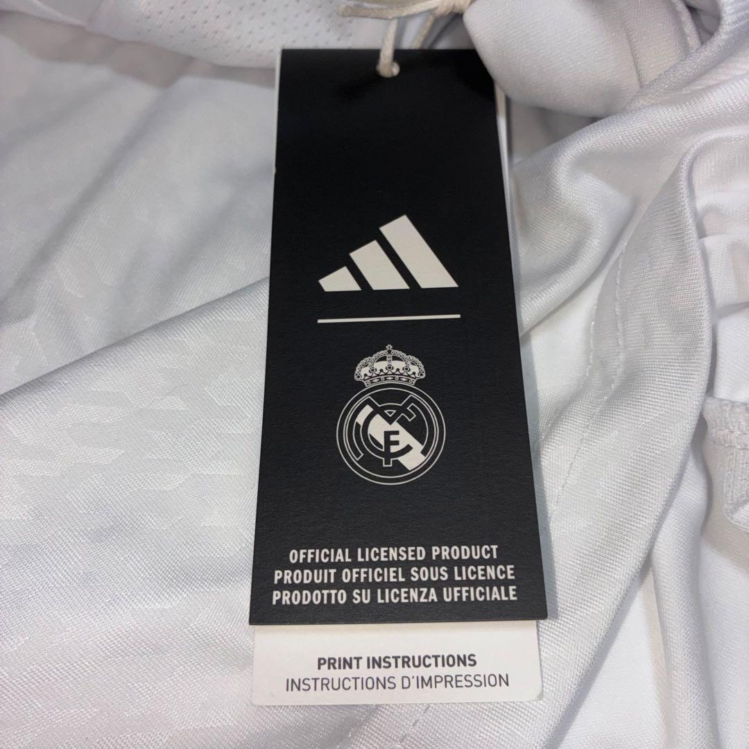 新品未使用　正規　レアルマドリード　2024 ユニフォーム　M　アディダス　CL