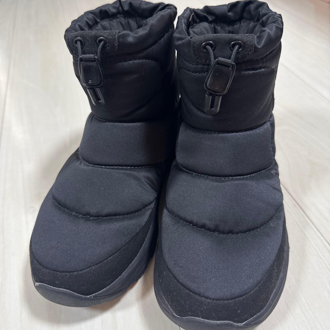 美品　ザノースフェイス　ウィンターブーツ　ブラック　24センチ