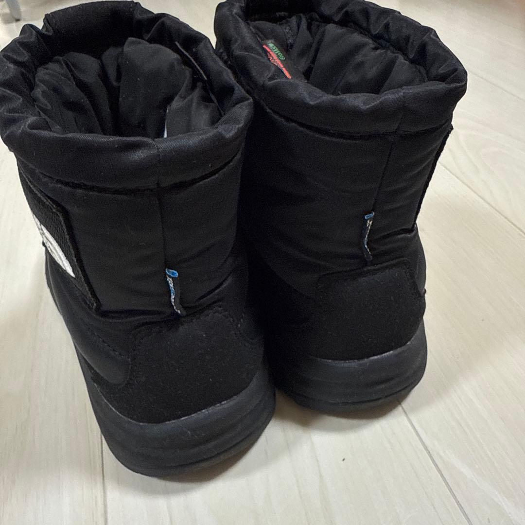 美品　ザノースフェイス　ウィンターブーツ　ブラック　24センチ