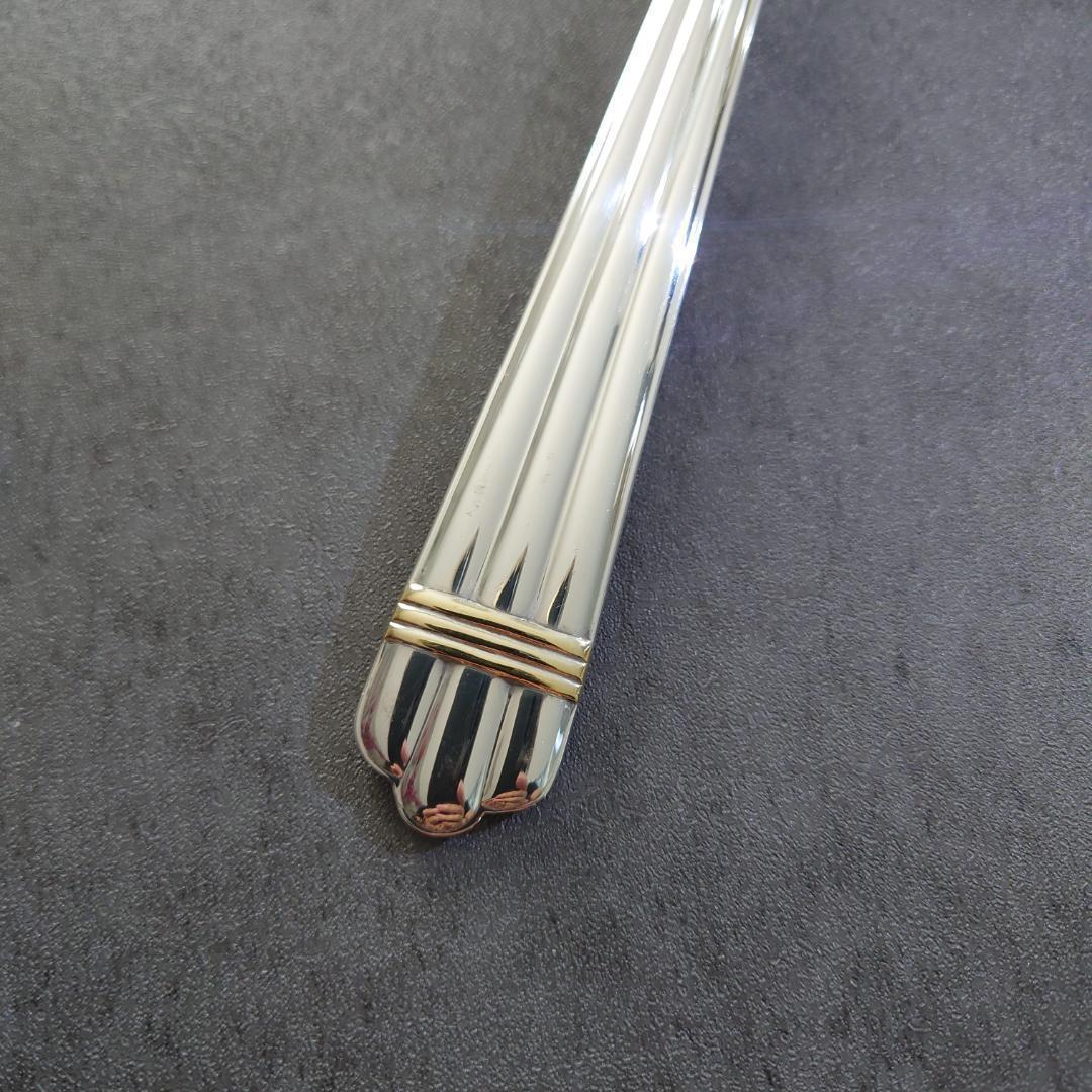 希少 美品 クリストフル アリアゴールドリング スープレードル