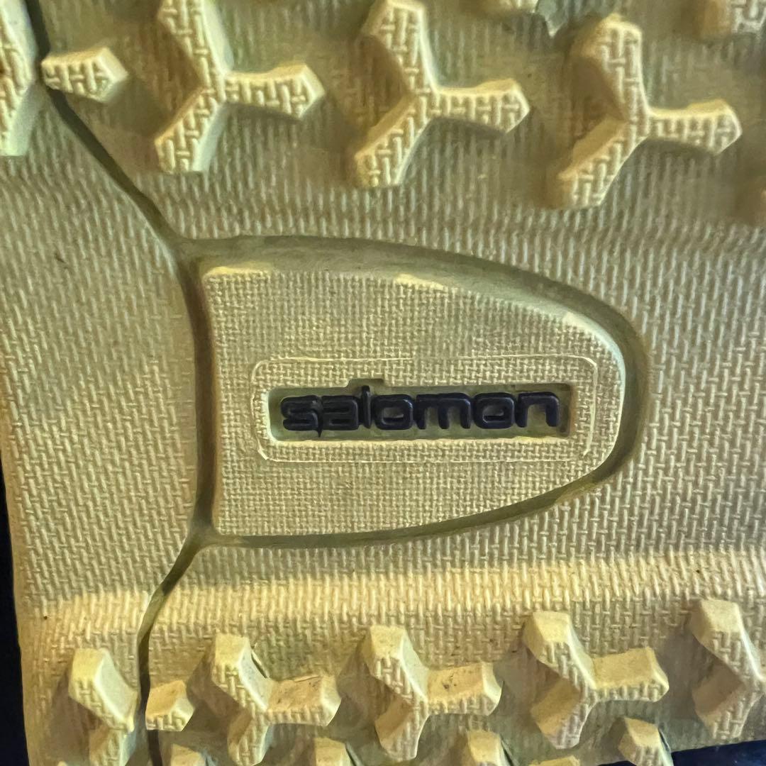 SALOMON スノーボードブーツ ブラック ブルー イエロー