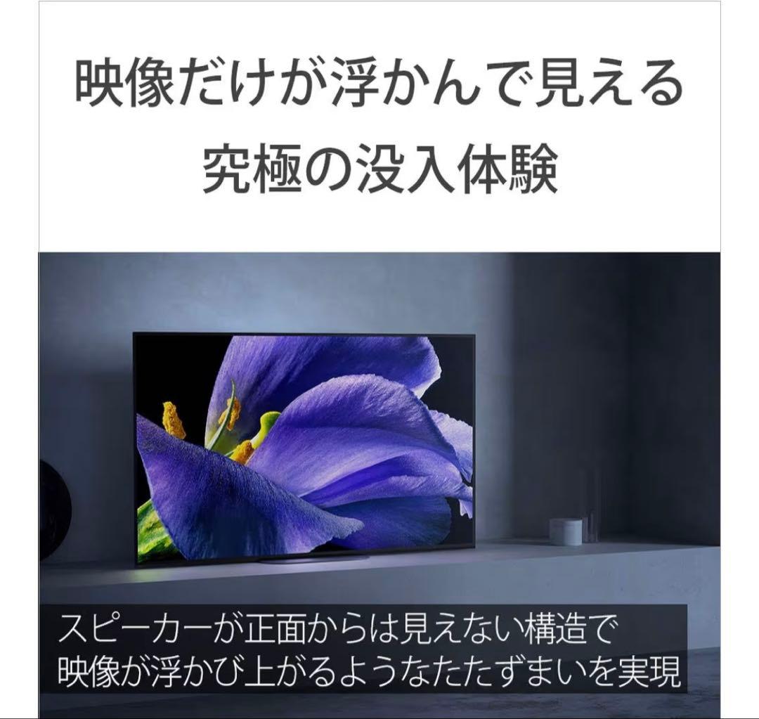 【GR-YARIS 様】SONY 2019年製 55型 KJ-55A9G