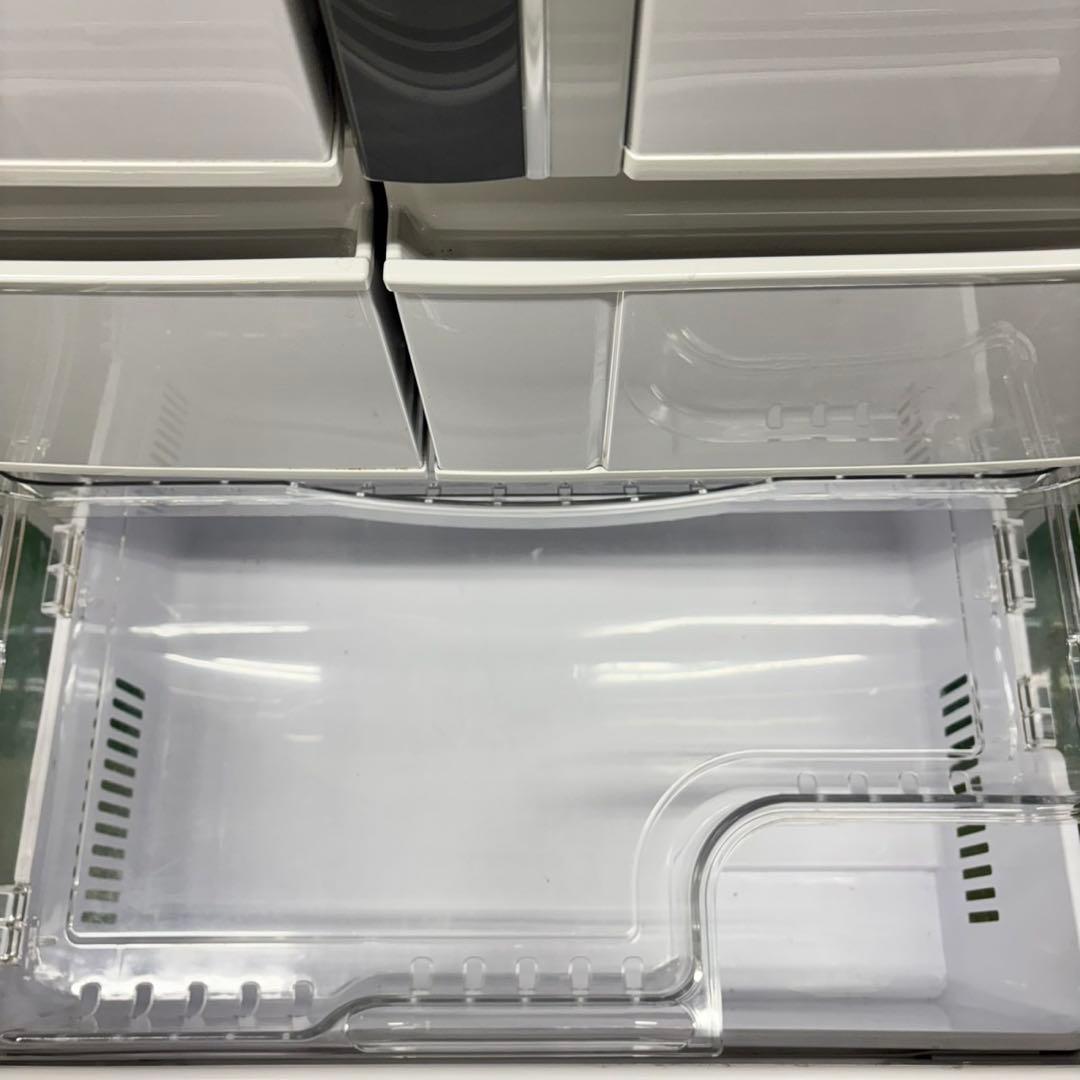 439 冷蔵庫　大型　400L強　自動製氷機付　観音開き　6ドア　格安　美品