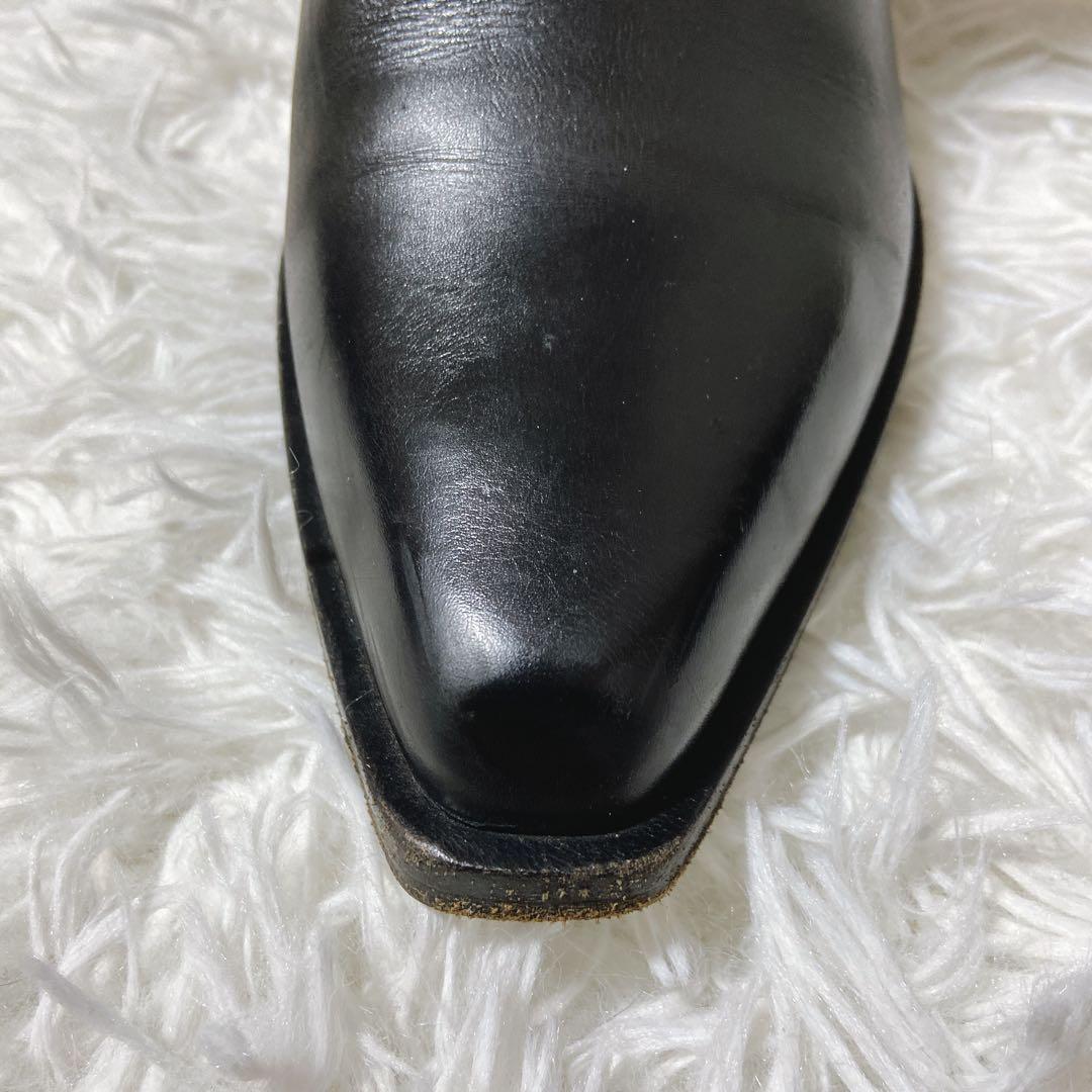 良品⭐️ SARTORE サルトル　サイドゴア　ブーツ　レザー　袋付　37 1/2