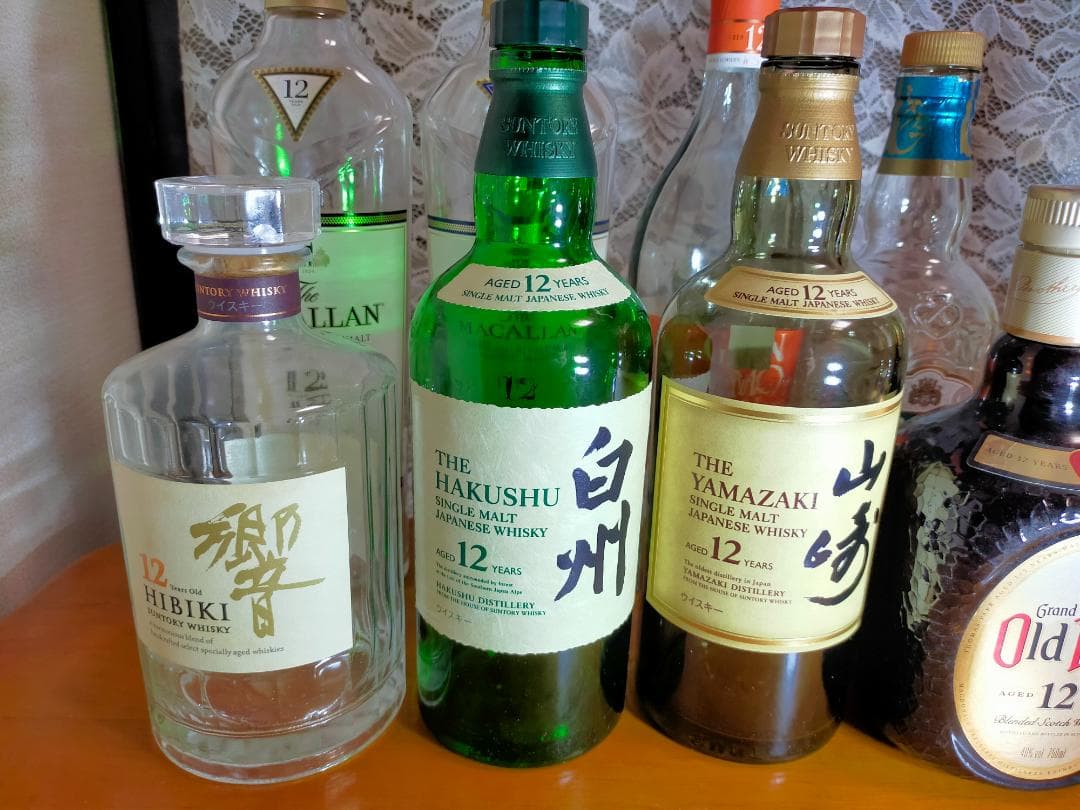 375【空き瓶】ウィスキー　10本セット