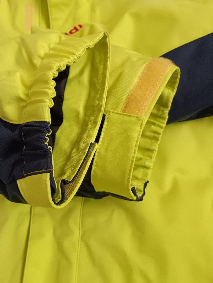 Phenix スキーウェア上下セット160 （蛍光イエロー×ネイビー）