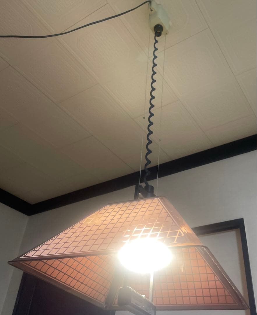 【レア】 おしゃれ　照明　(レトロ) 高さ変更可能