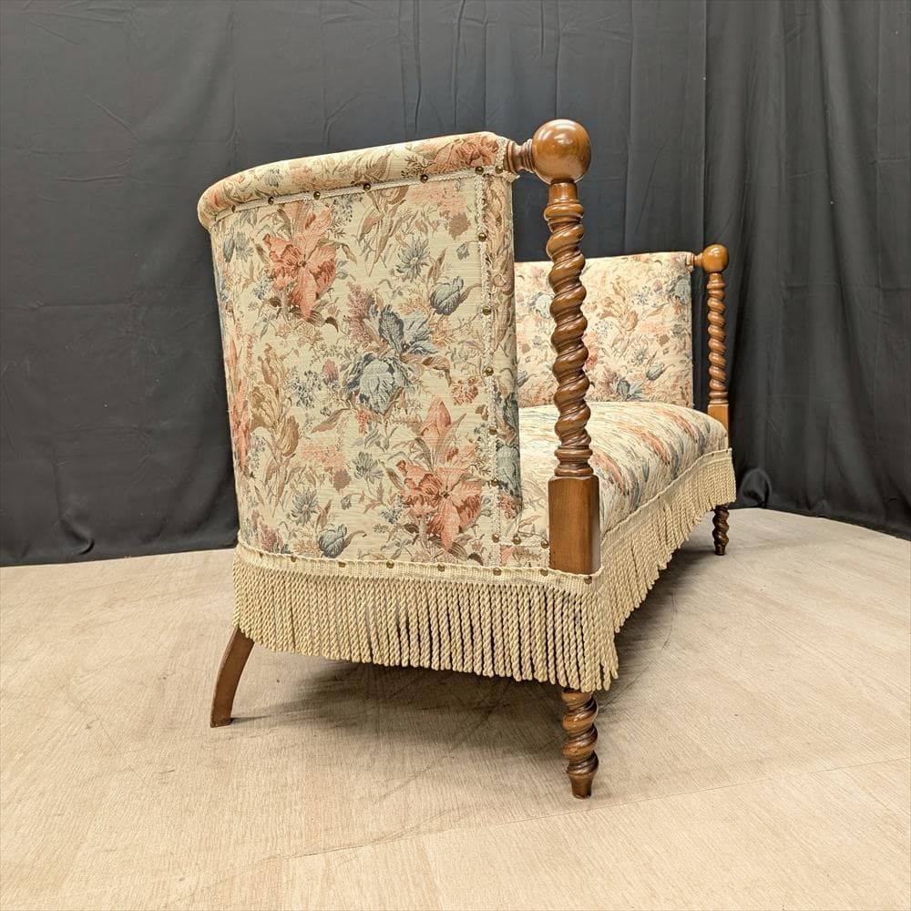 イタリア　モレラート・アルド　ラブソファ　二人掛け　2P　長椅子　アンティーク