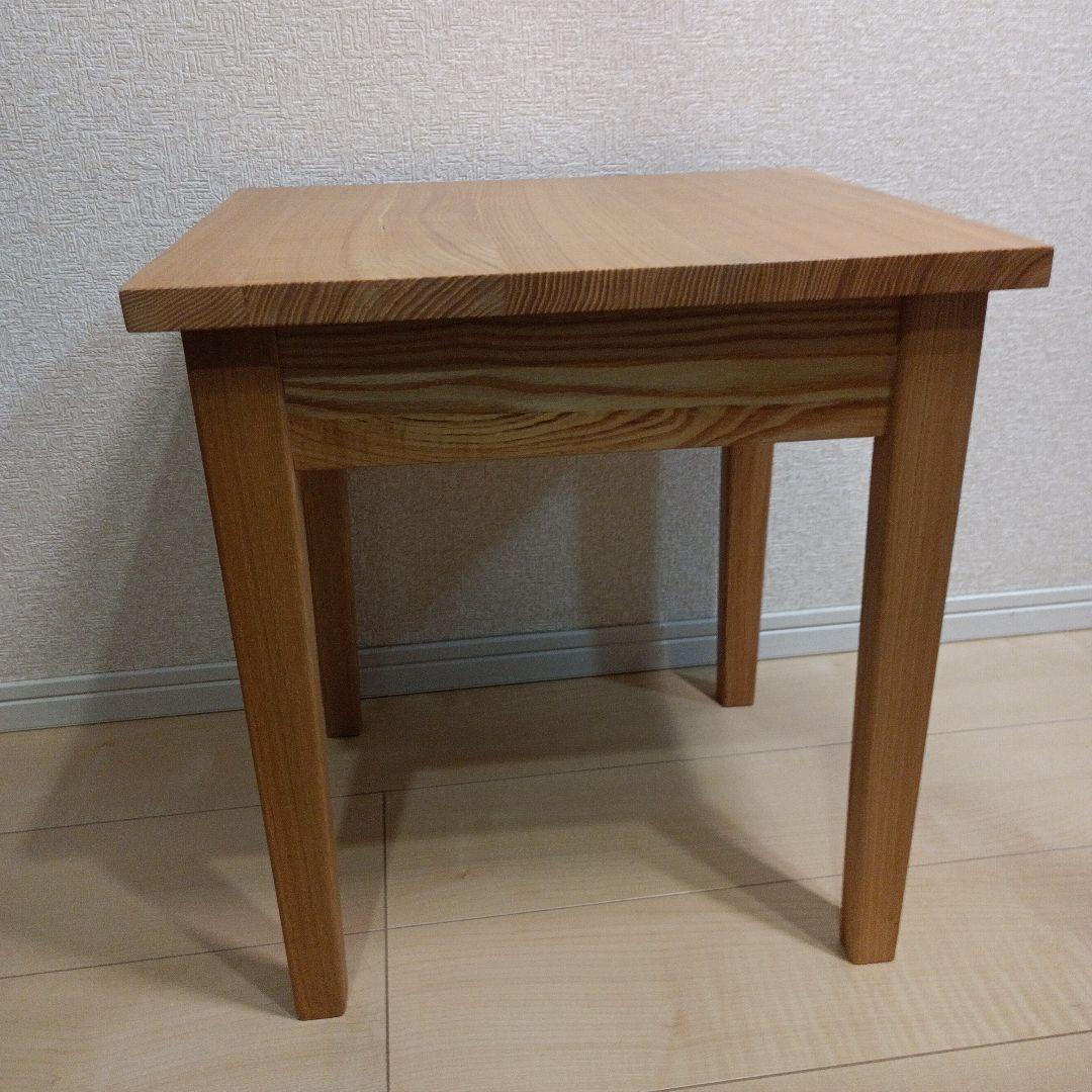 美品　激レア希少 廃盤品 無印良品 サイドテーブル 引き出し 良品計画 天然木