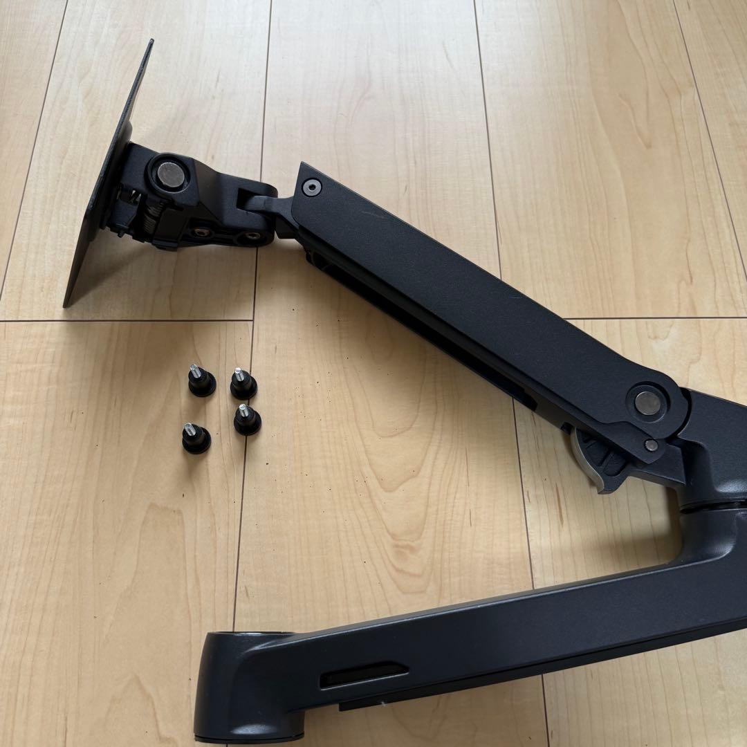 Ergotron LX デスク モニターアーム マットブラック使用感あり／箱なし