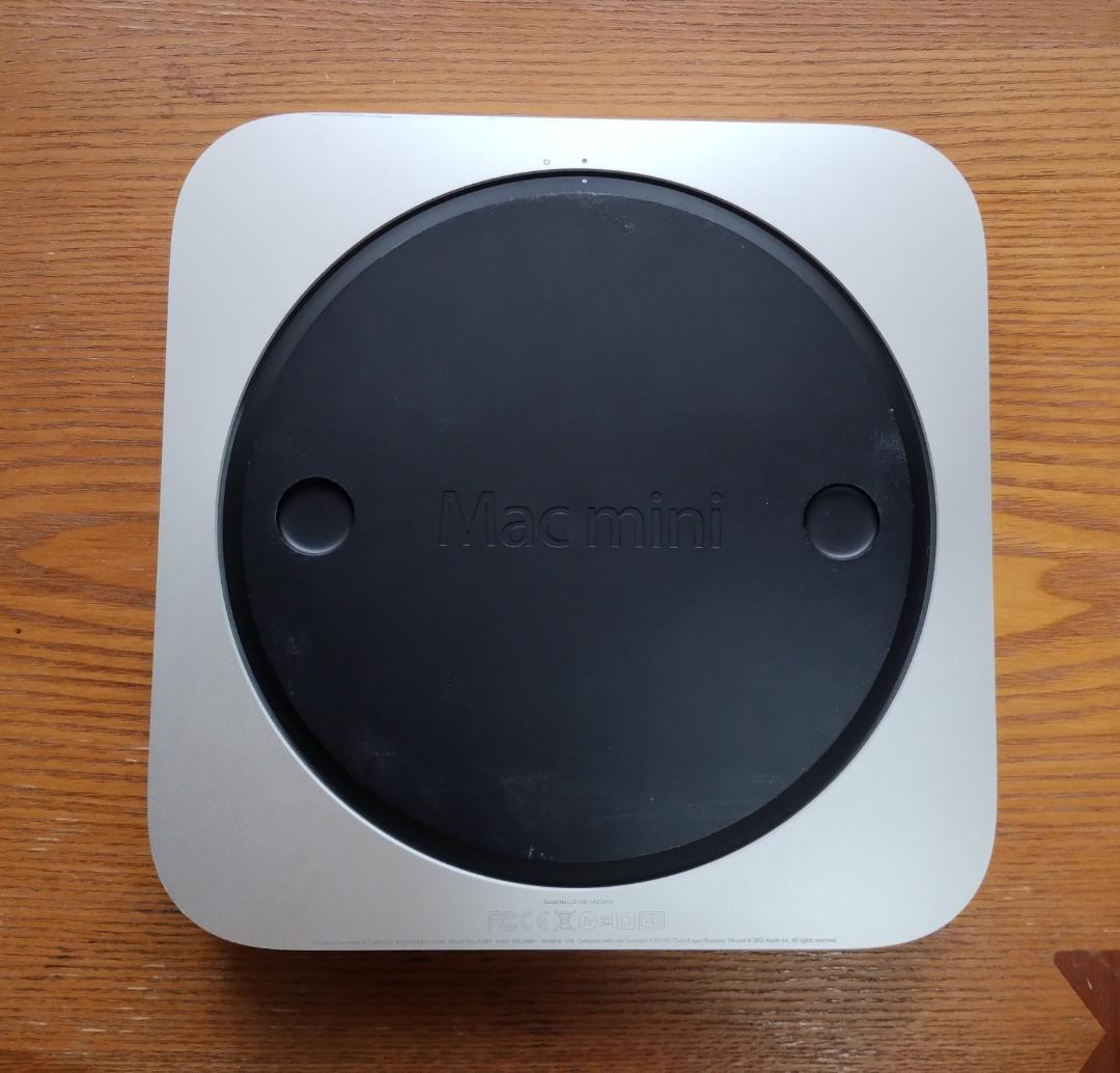 Apple Mac mini (2012) ChromeOS Flex入り