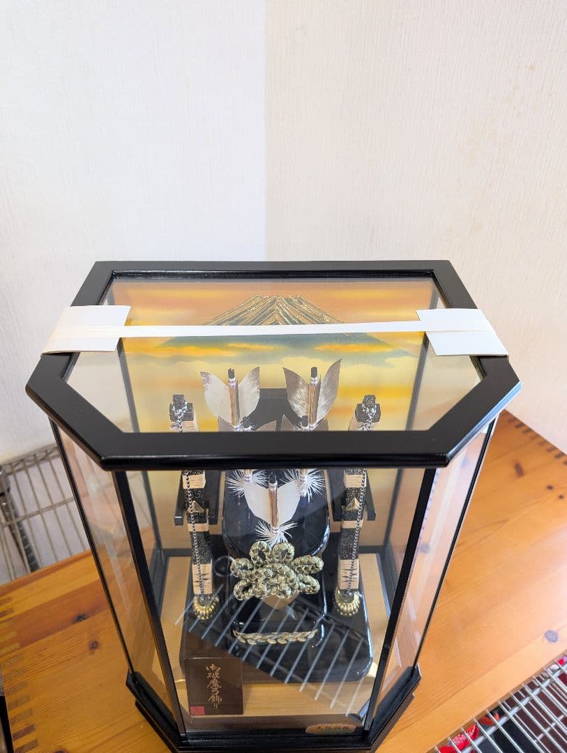 螢 破魔弓 ガラスケース 正月飾り お正月 五月人形 兜飾り 鎧飾り 男の子3