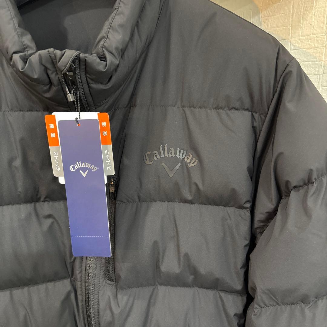 Callaway ブラック ダウンジャケット　キャロウェイ