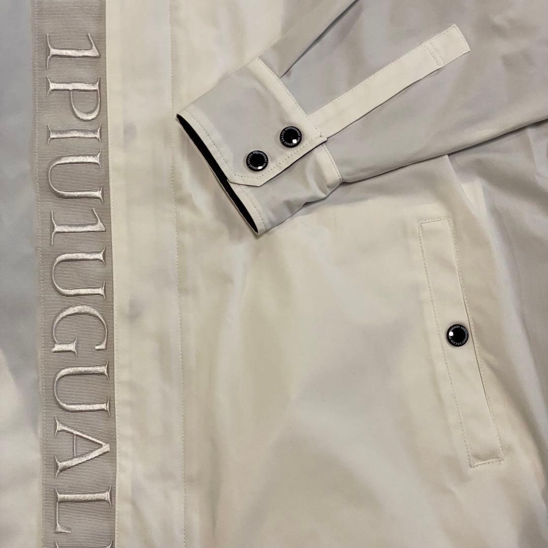 1PU1UGUALE3 ストレッチスタンドジャケット ホワイト