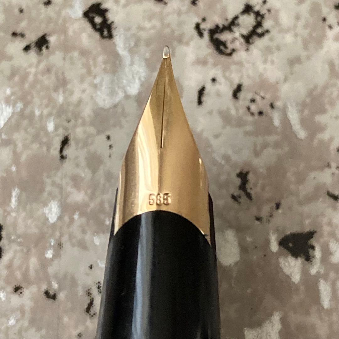 #193 オーバーホール済み 万年筆 モンブラン MONTBLANC 14k