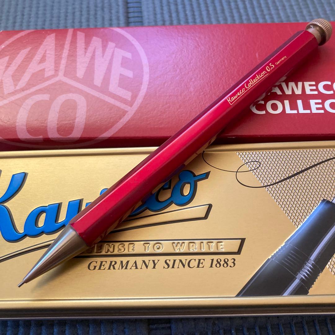カヴェコスペシャル　レッド　0.5 シャーペン　限定色　美品　大人気