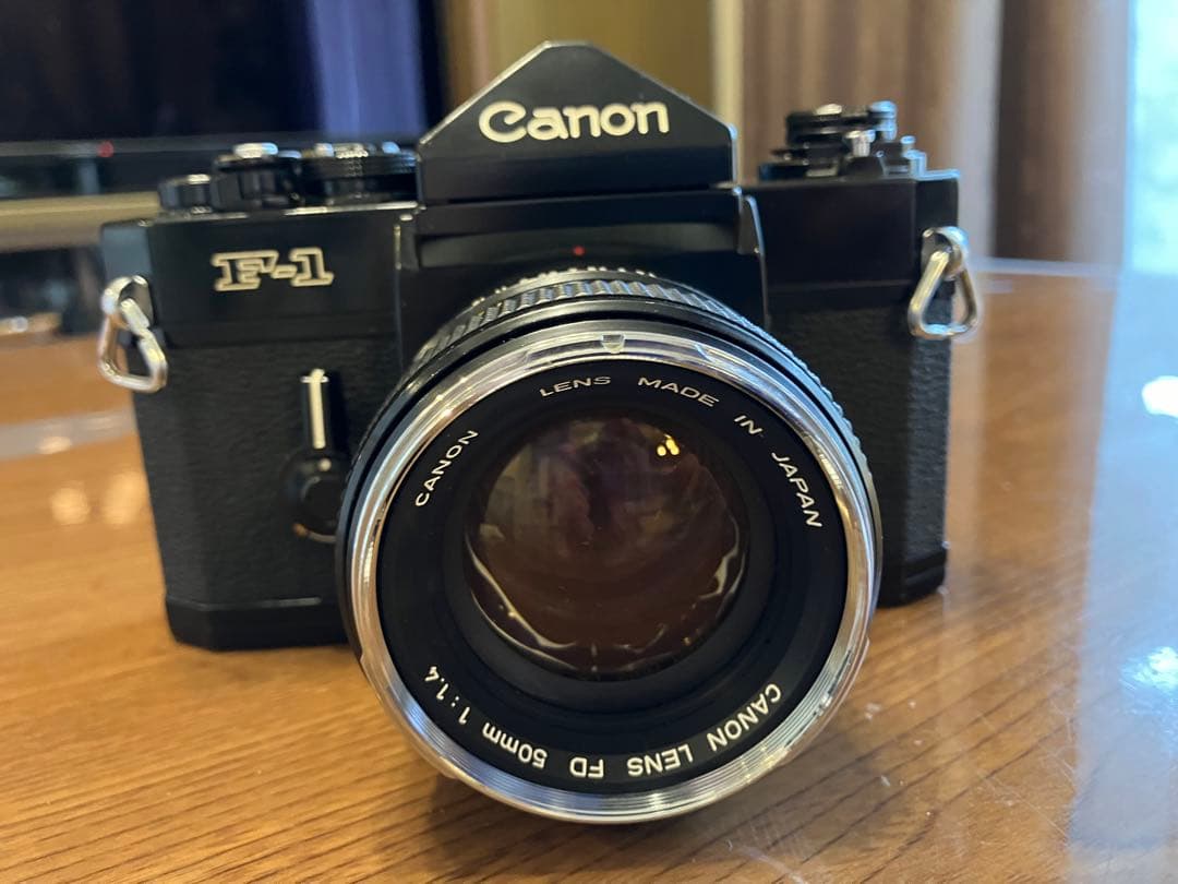 【美品】Canon F-1後期型+FD50mm f1.4