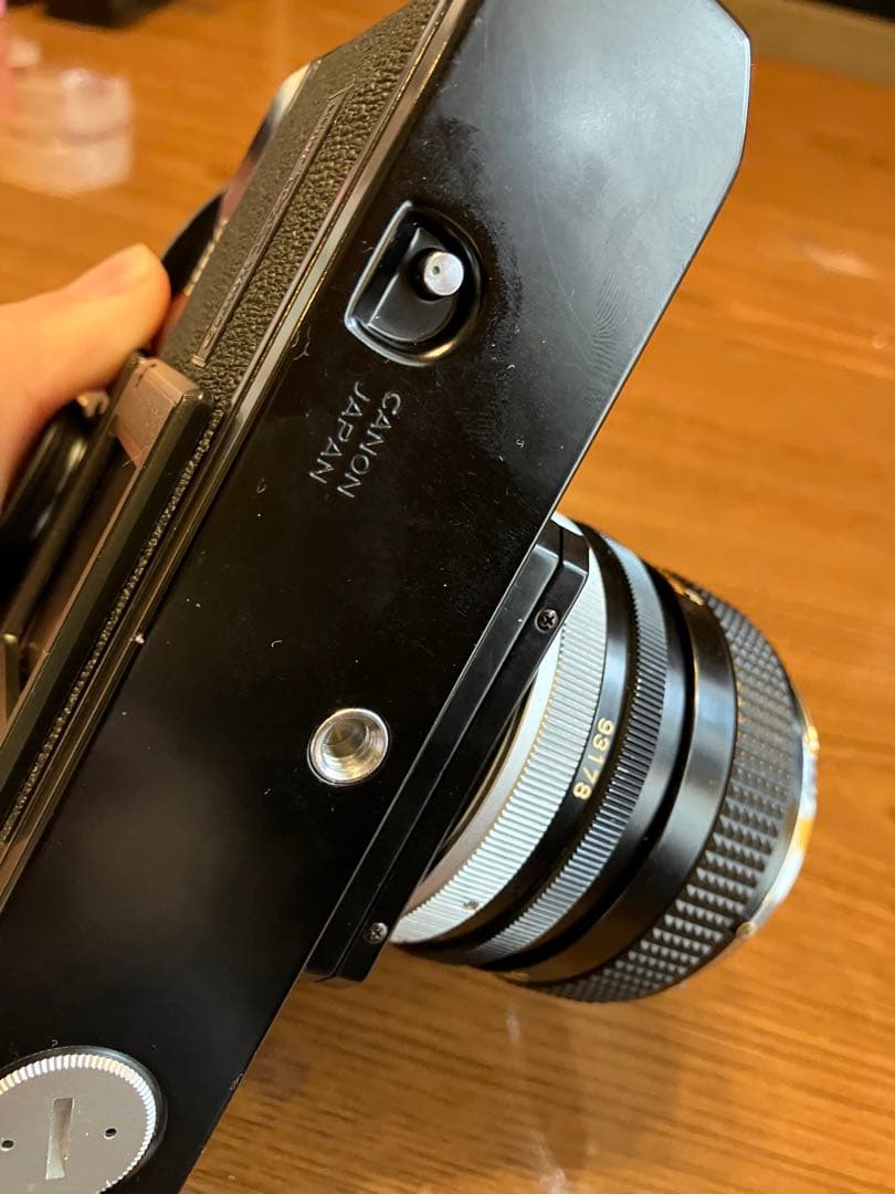 【美品】Canon F-1後期型+FD50mm f1.4