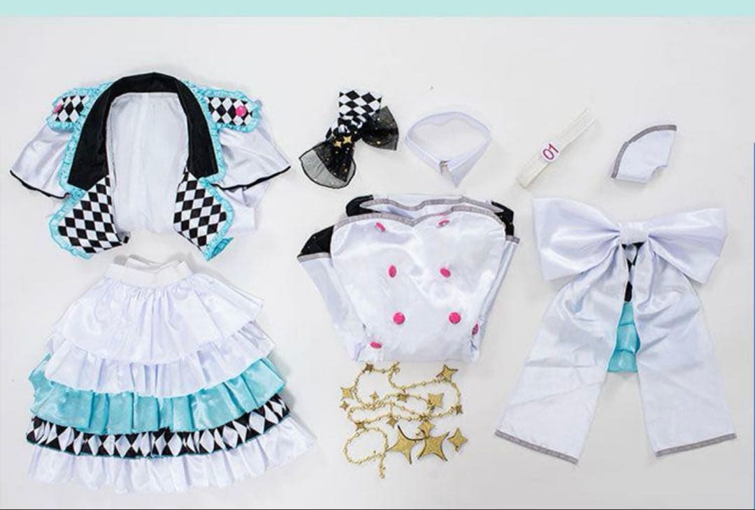 【1/9まで1000円引】モモジャン 初音ミク コスプレ セット済ウィッグセット