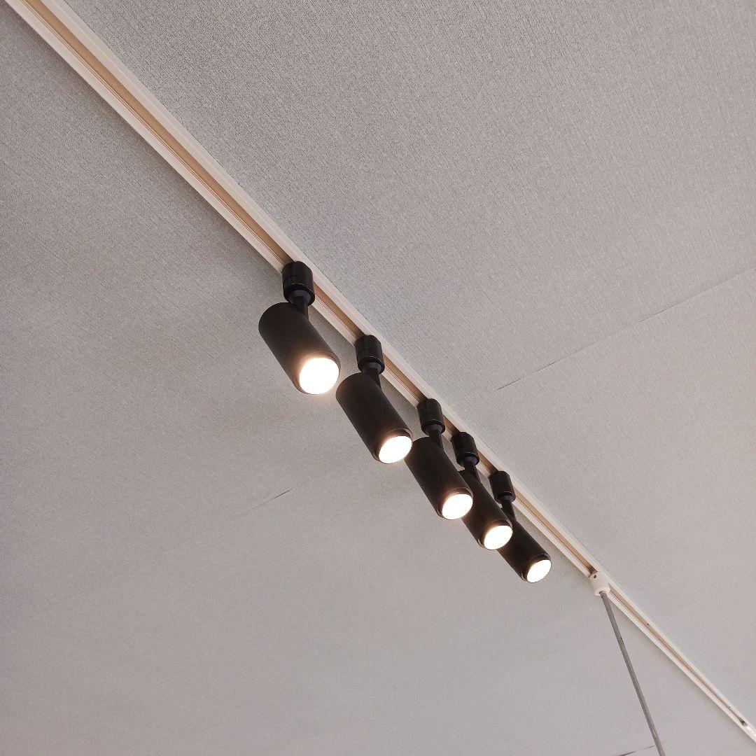 ダクトレール用スポットライト　５個セットLED一体型