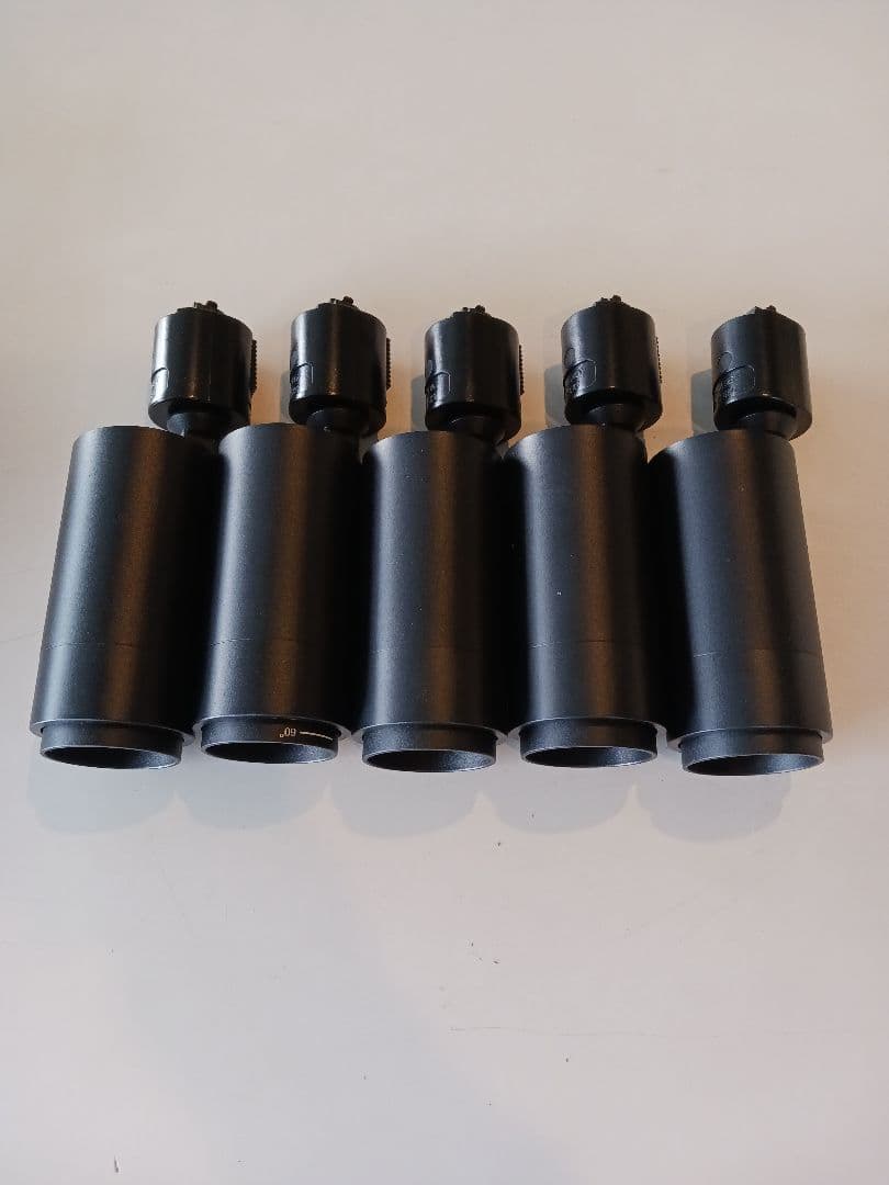 ダクトレール用スポットライト　５個セットLED一体型