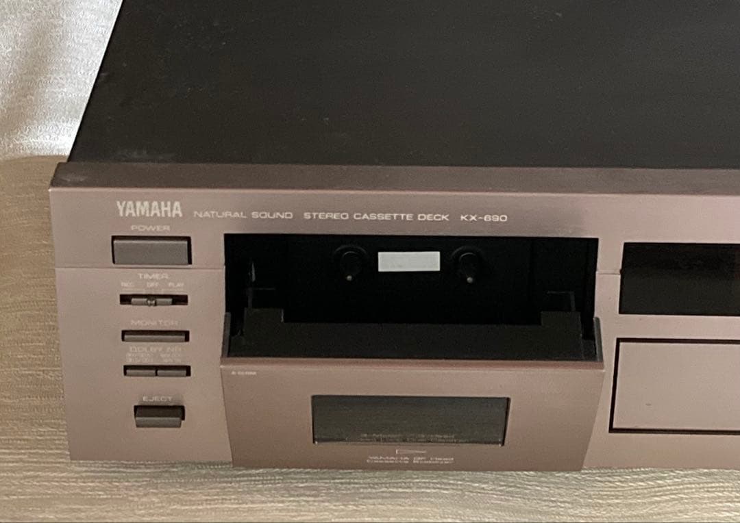 YAMAHA KX-690 カセットデッキ 現状品