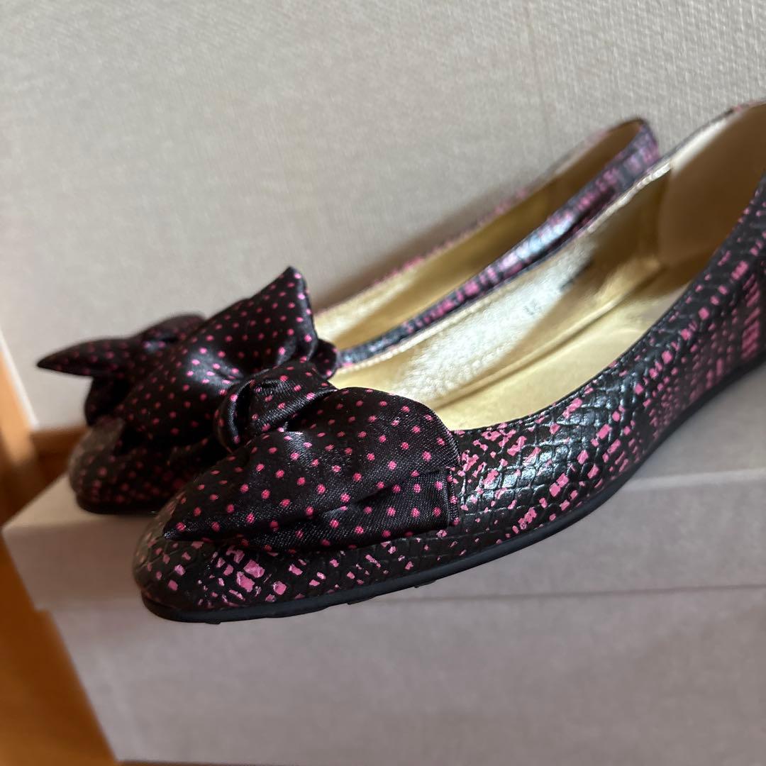 JIMMY CHOOフラットシューズ