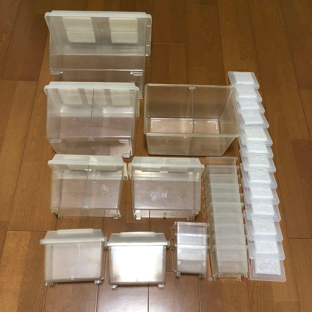 昆虫飼育　ケース　コバエシャッター　クリアスライダー　まとめ売り　おまけ多数あり