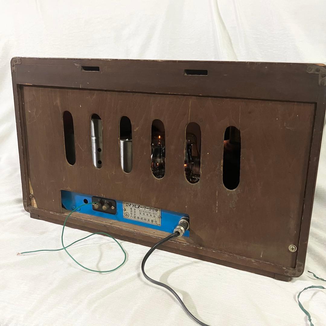 【稼働品】 GENERAL 真空管ラジオ　オーバーホール済　アンティーク　レトロ