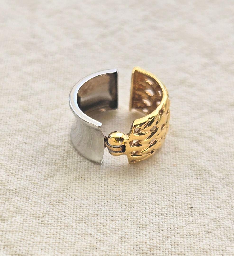 週末限定価格 GSTV K18 pt プラチナ ピアリング イヤカフ 片耳のみ