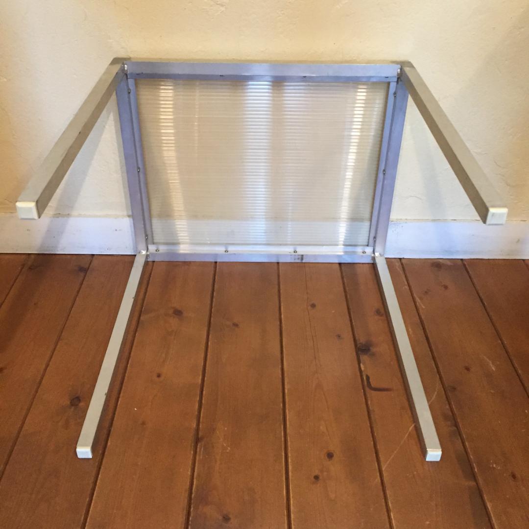 廃盤 TRUCK furnitureトラックフィニチャー アルミ サイドテーブル