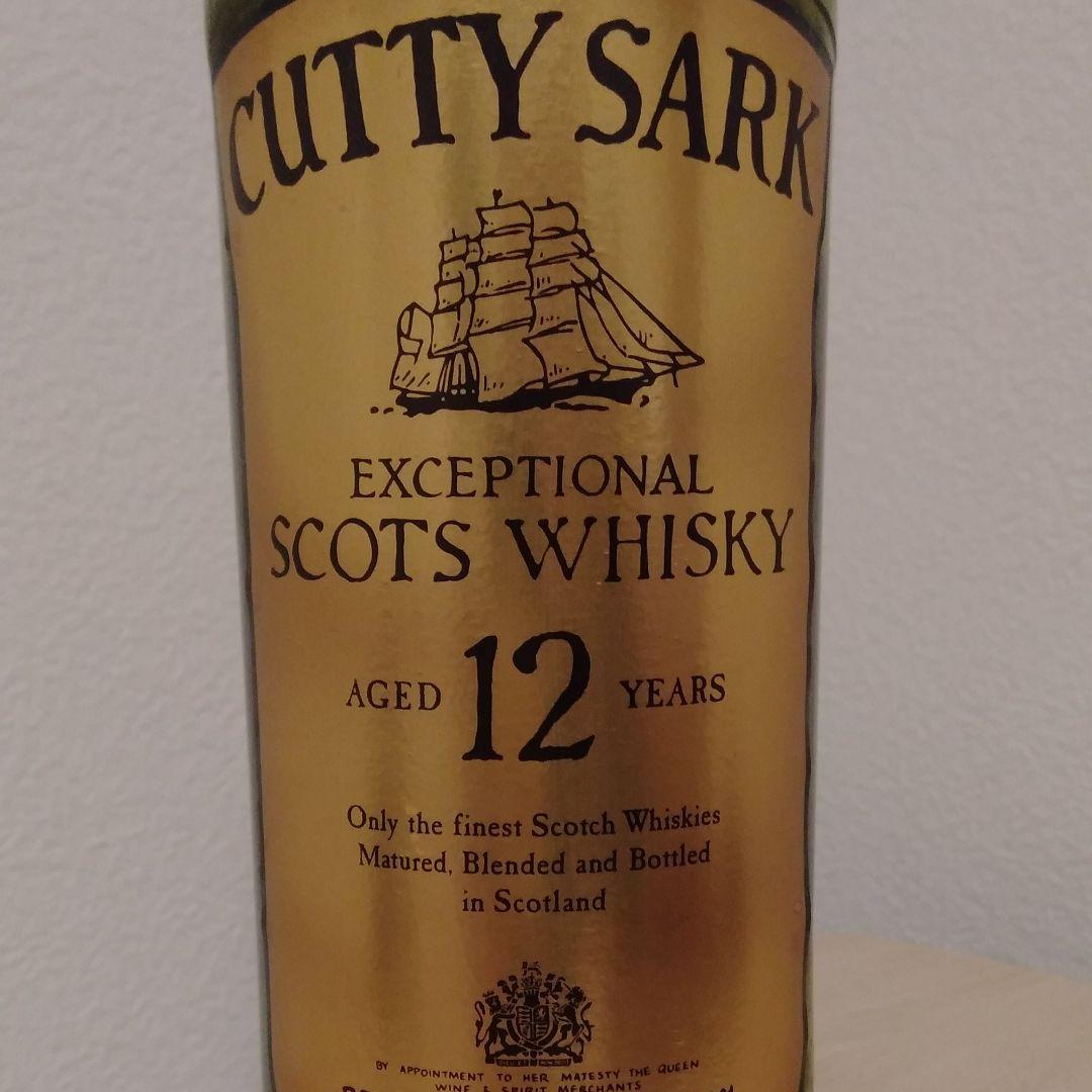 終売品　カティサーク12年　700ml　箱付　古酒