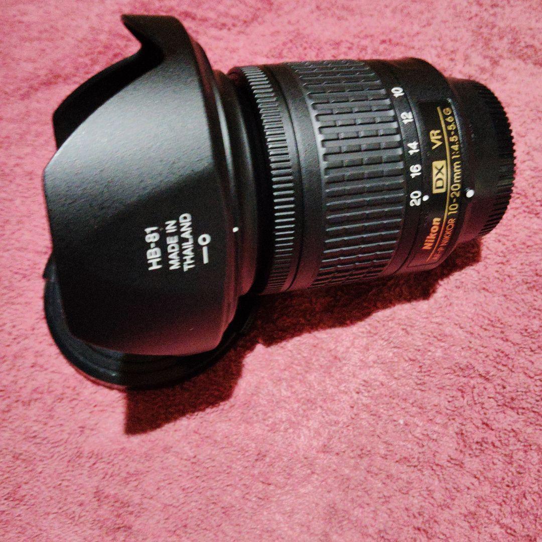 Nikon DX VR 10-20mm f/4.5-5.6G ズームレンズ