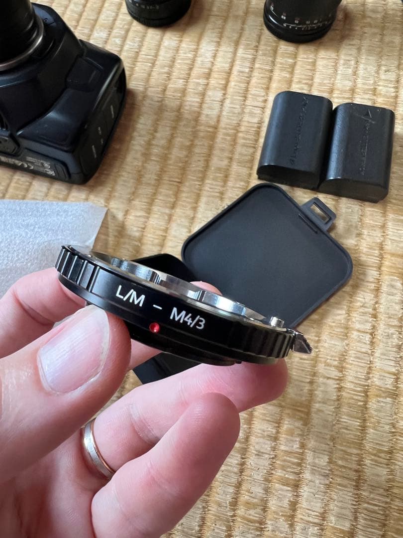 Blackmagic Pocket CinemaCamera 4K 本体＋レンズ