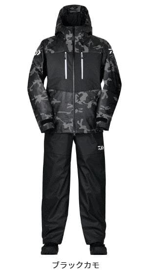 ダイワ PUオーシャン サロペット DW-6023 ブラックカモ Mサイズ