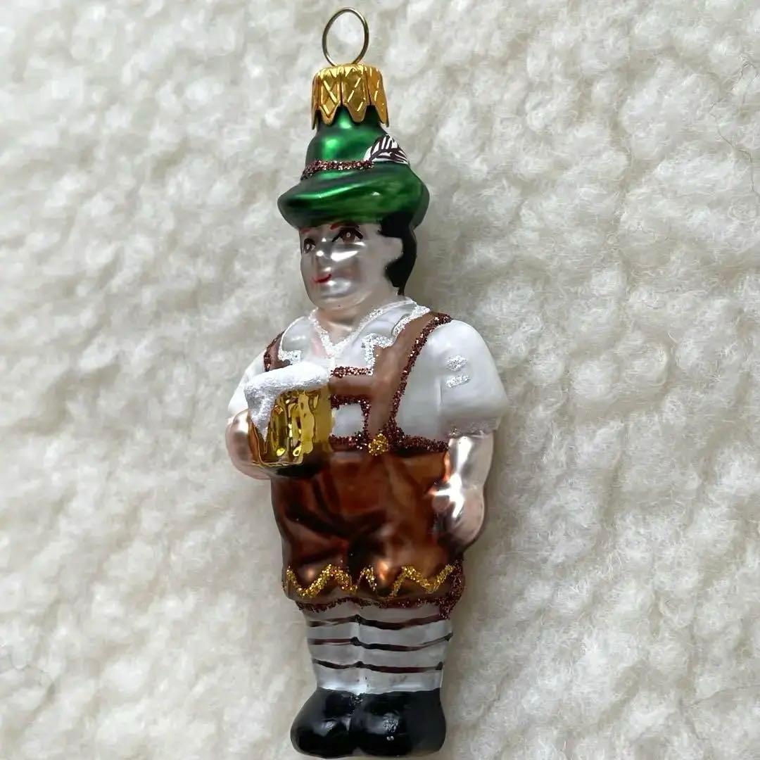 ドイツ　クリスマス　ガラスオーナメント ☆彡