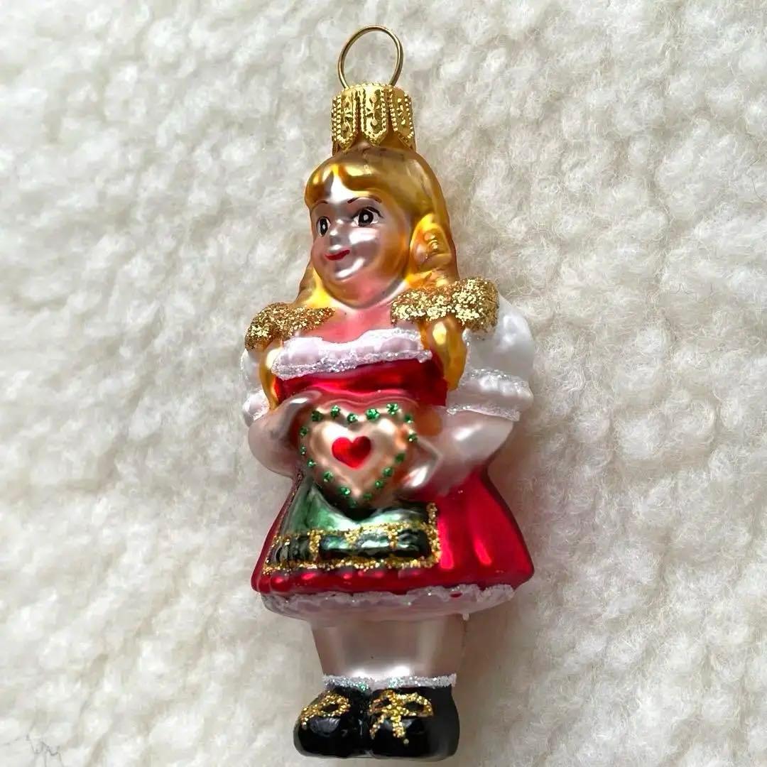 ドイツ　クリスマス　ガラスオーナメント ☆彡