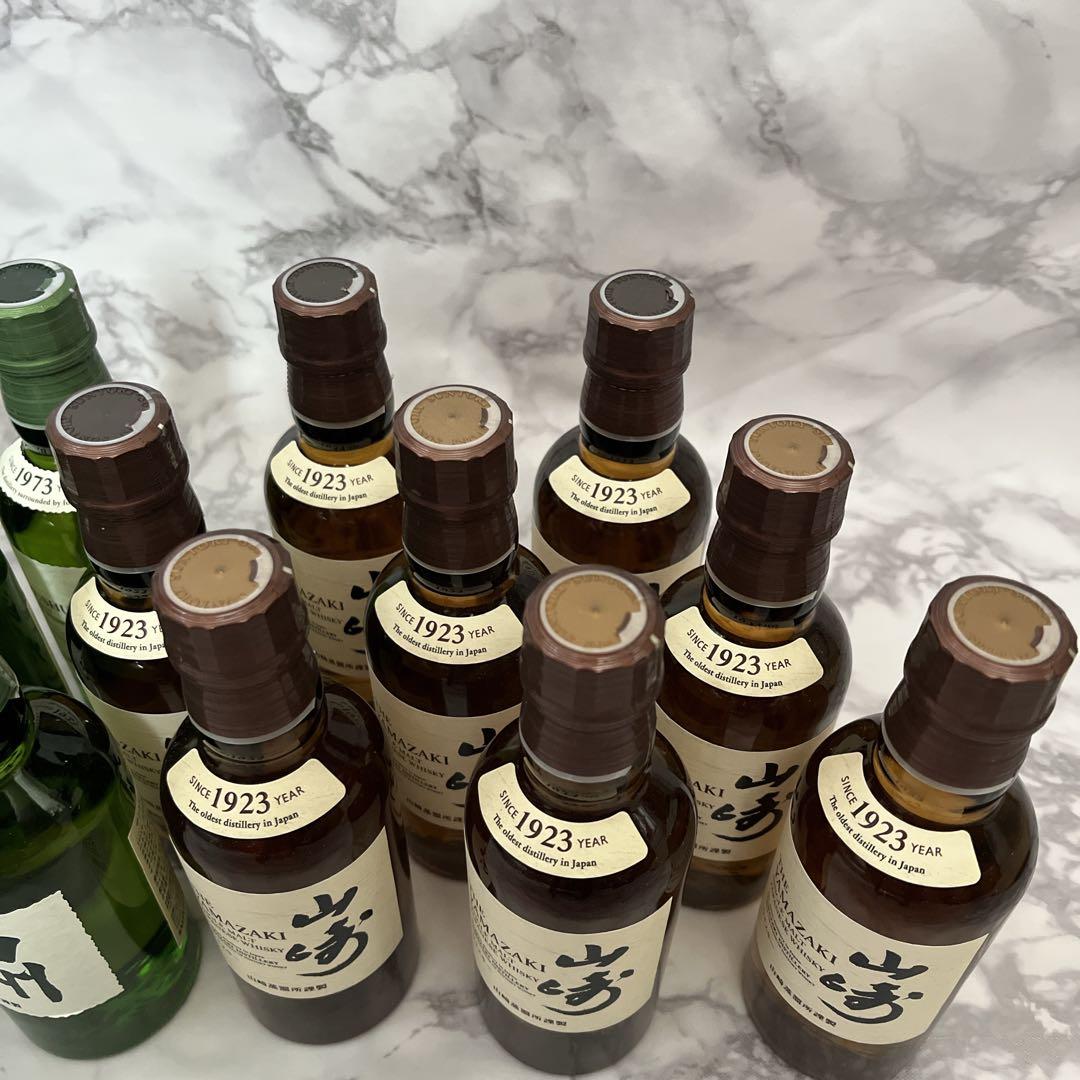 サントリー 白州/山崎 ミニボトル 180ml 各8本 合計16本セット