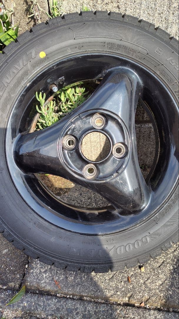 Ａ*Ｒ様 155/65R13 スタッドレスタイヤ・アルミホイールセット