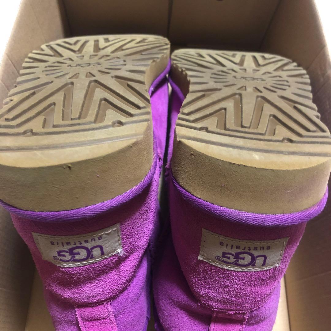 値下げUGG ムートンブーツ パープル