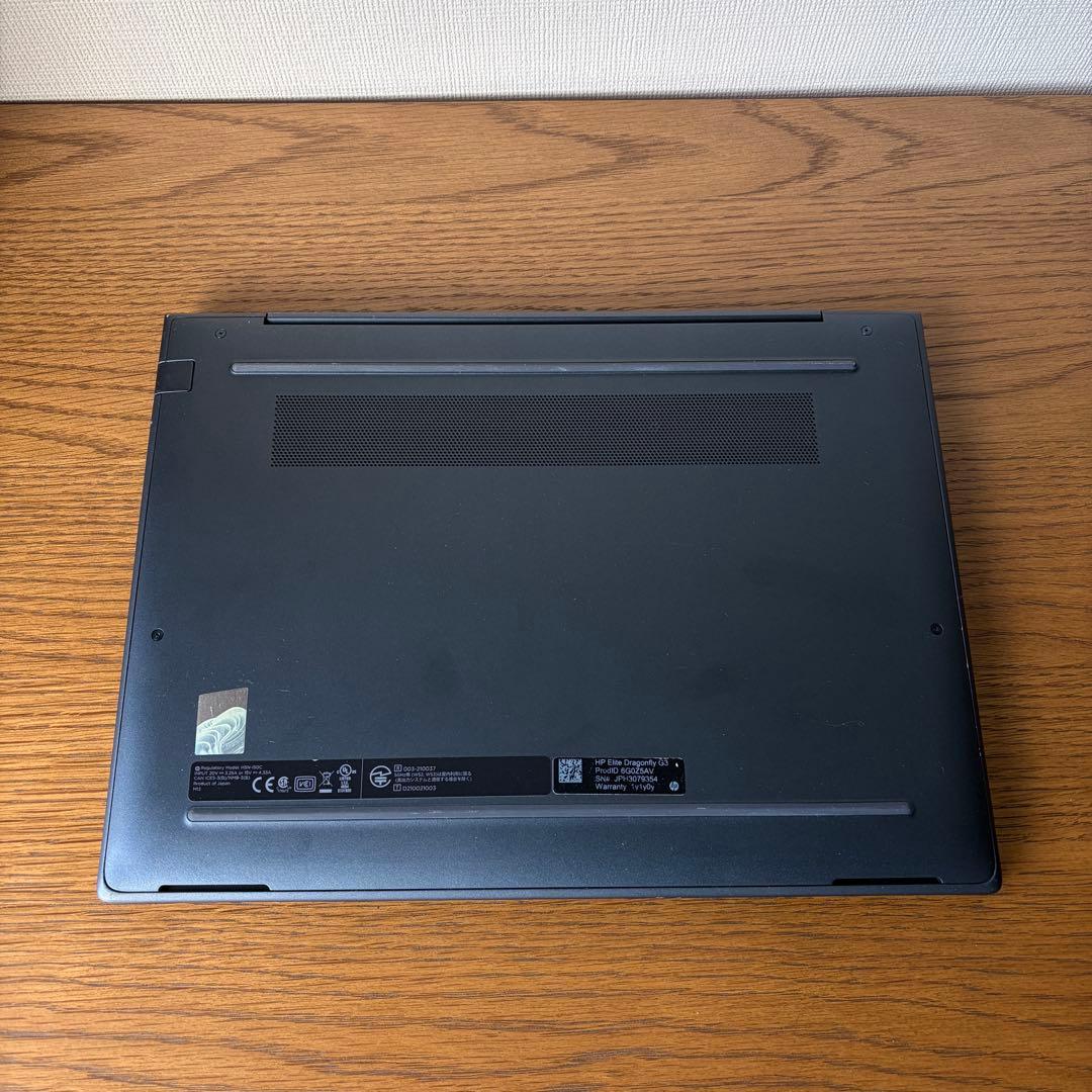 HP Elite Dragonfly 13.5 インチ G3